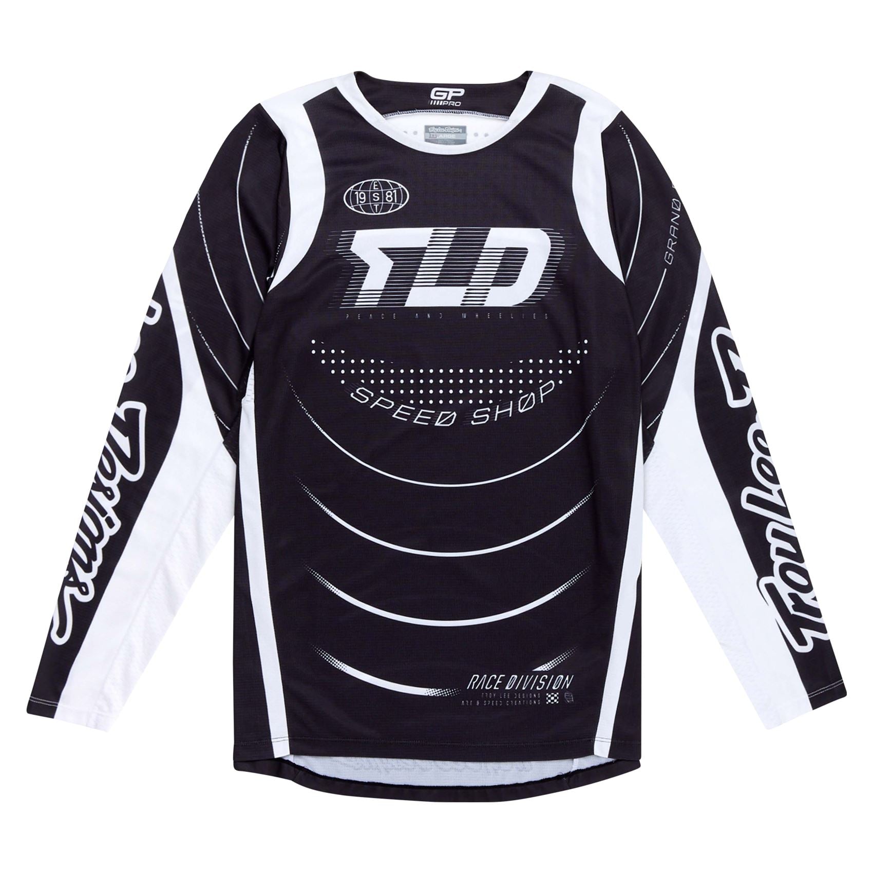 Troy Lee Designs Spring 2025 MX Jersey GP PRO Spun Jersey Black