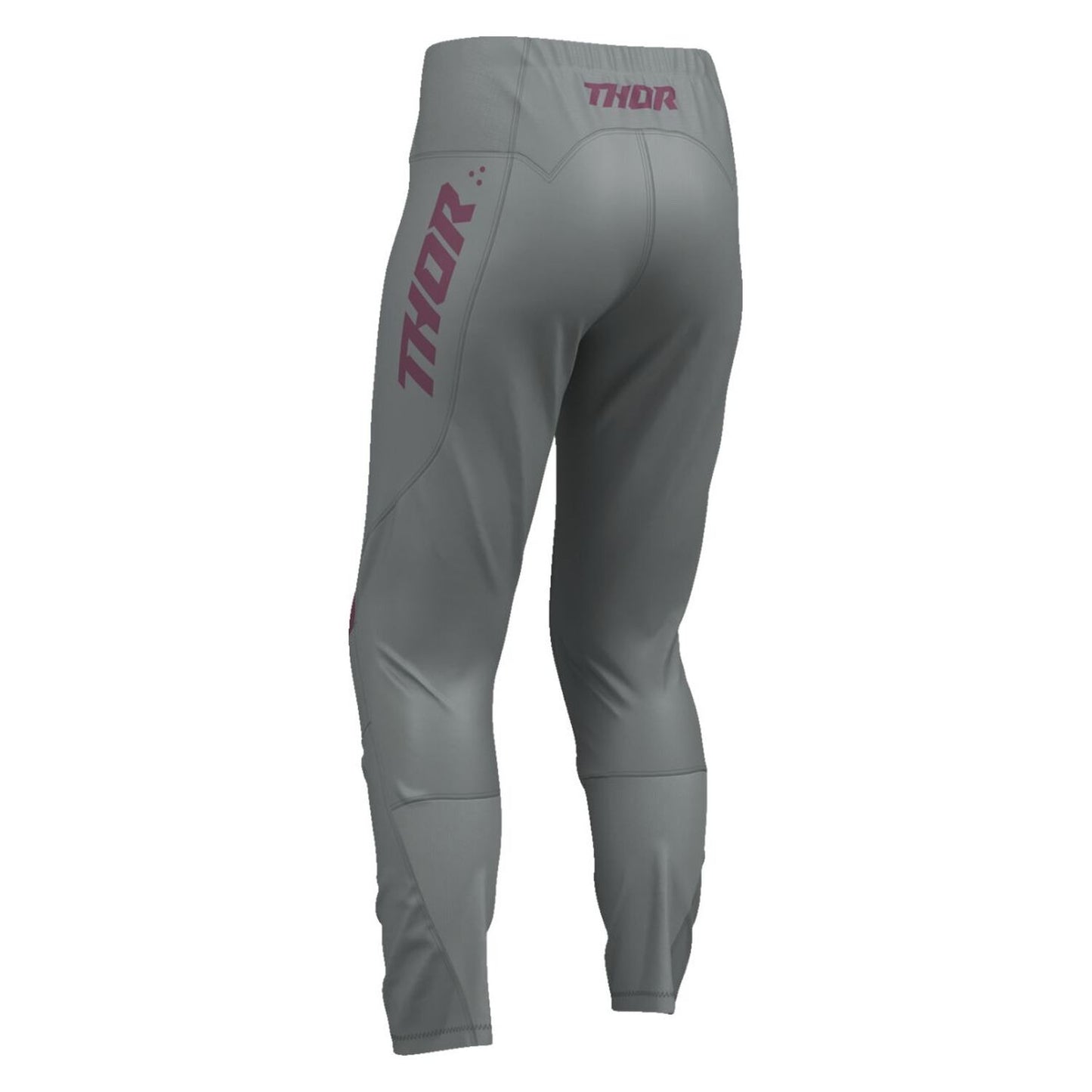 Thor 2026 Womens Ridemode Menace Purple Grey MX Pants