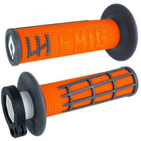 ODI EMIG 2.0 Lock On Grip Orange Graphite For KTM EXC 250 1997-2016