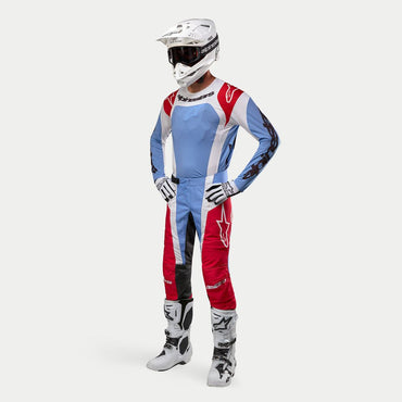 Alpinestars 2024 Techstar Ocuri Motocross Combo Kit Pants & Jersey Blue