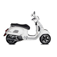 Akrapovic Stainless Steel Black Line Slip On Silencer For Vespa GTS 125 IGET ABS 2017-2020