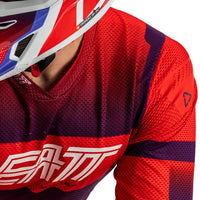 Leatt 2025 Motocross Combo Kit 5.5 Ultraweld IKS Sunburn