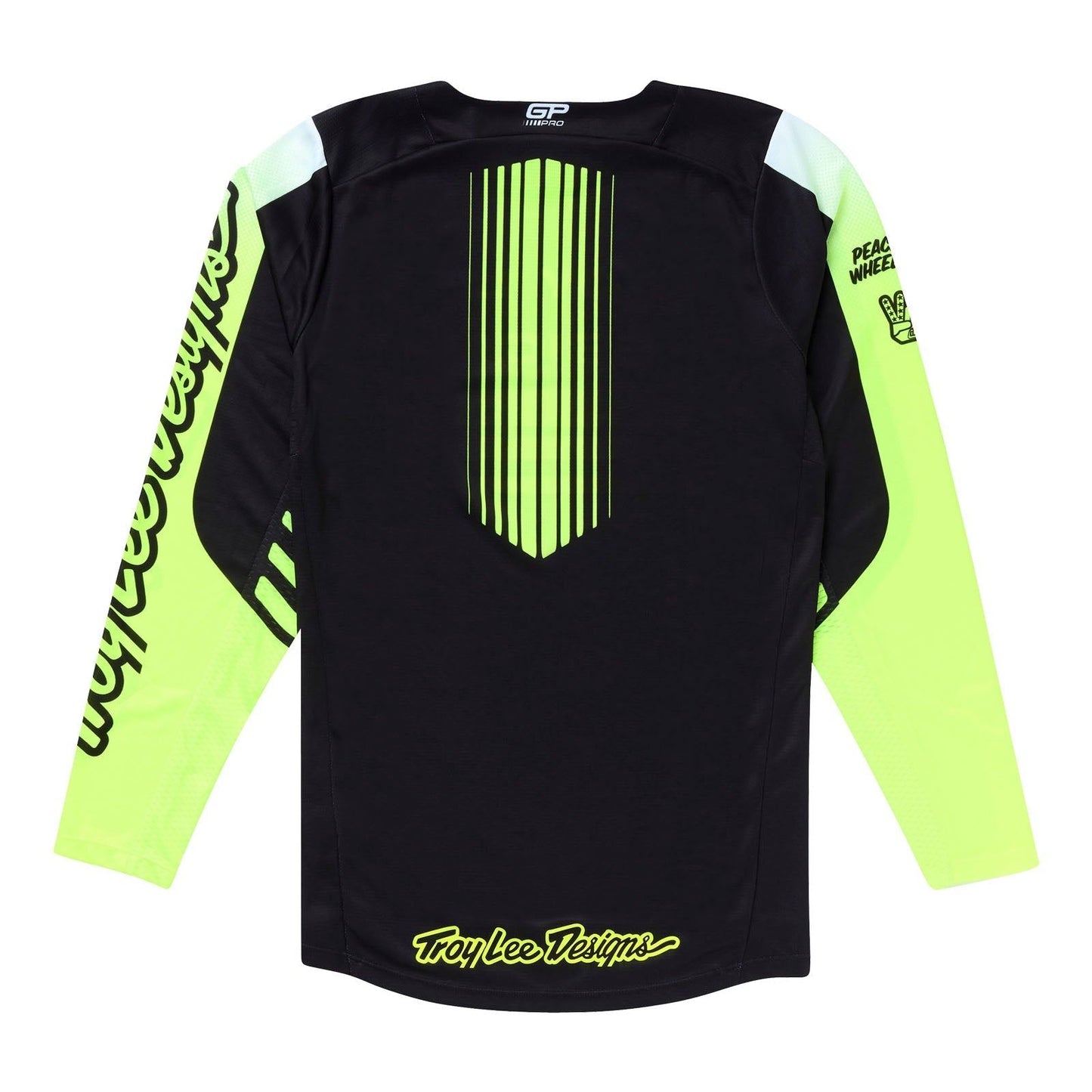 Troy Lee 2026 Motocross Jersey GP Pro Segment Black Flo Yellow