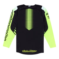 Troy Lee 2026 Motocross Jersey GP Pro Segment Black Flo Yellow