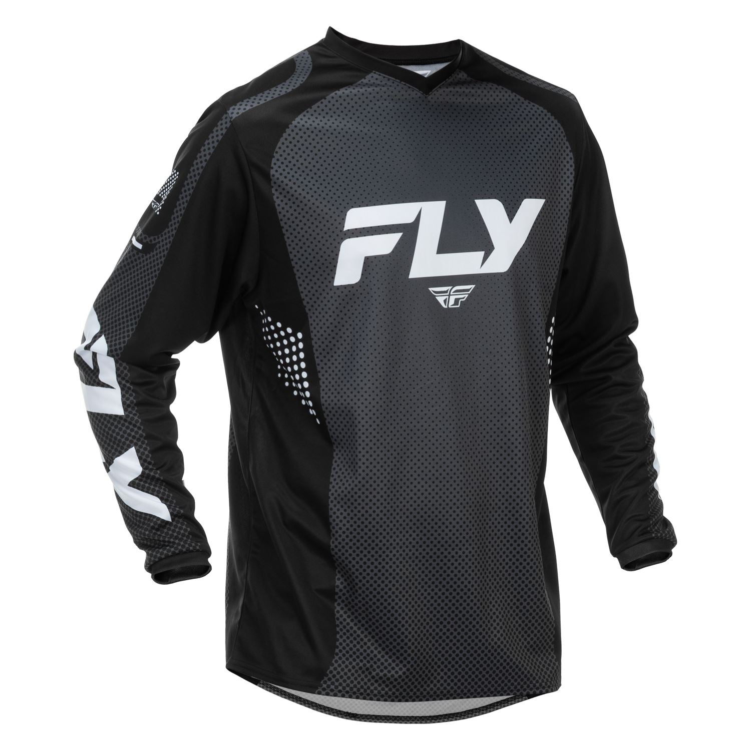 Fly Racing 2026 Motocross Jersey F-16  Black White