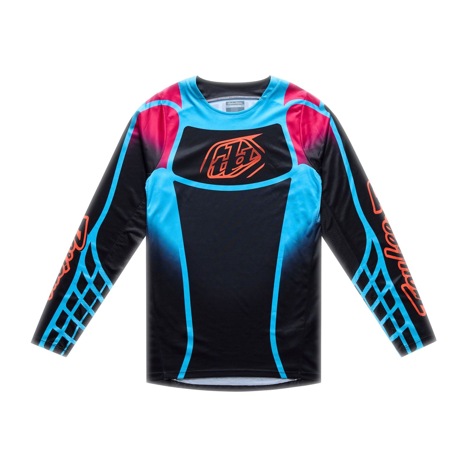 Troy Lee Designs Spring 2026 GP Pro Framework MX Jersey Black Cyan