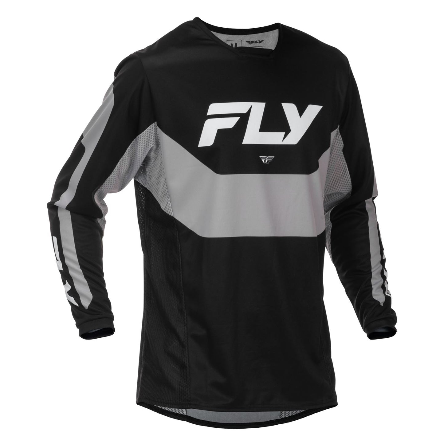 Fly Racing 2026 Motocross Jersey Kinetic  Black Grey