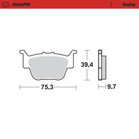 Moto-Master Pro Racing Sintered Brake Pads