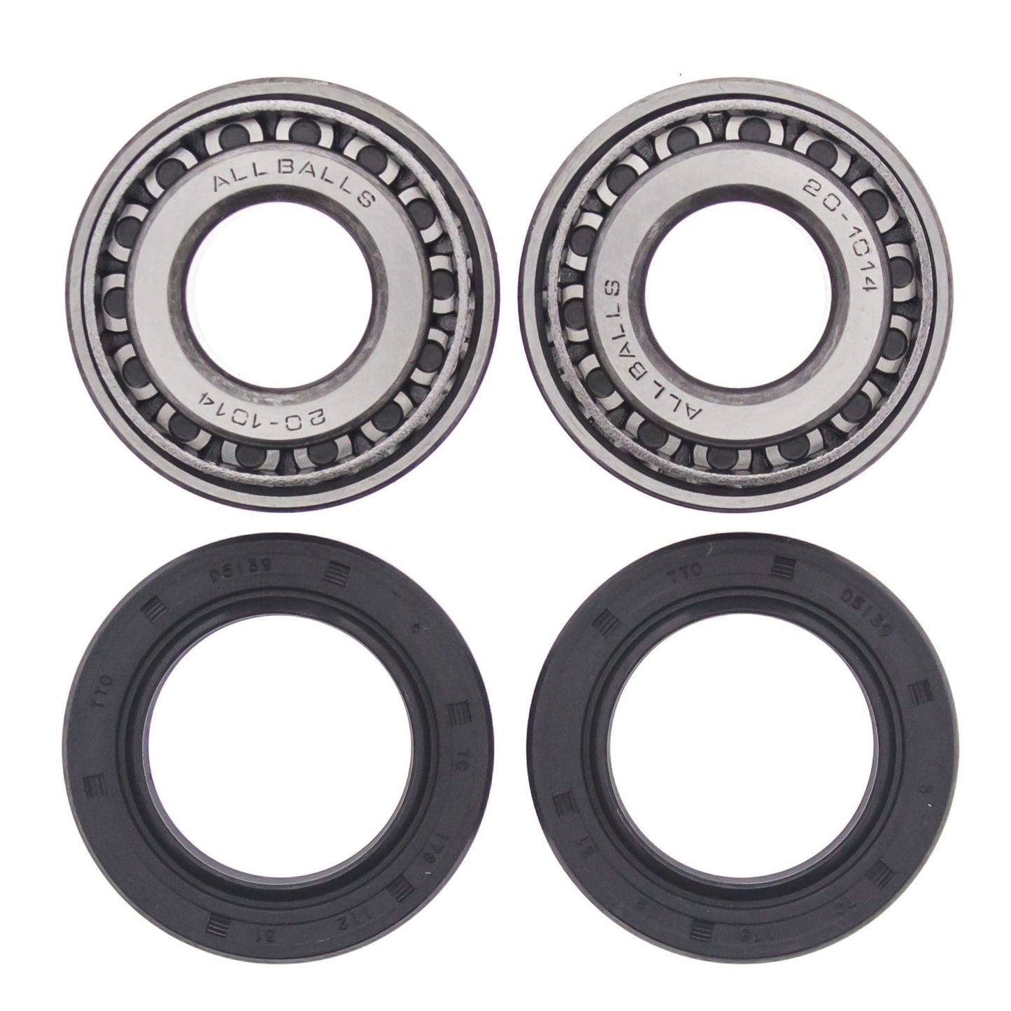All Balls Front Wheel Bearing Kit For Harley FXDS-CON Dyna Convertible 1994-1997