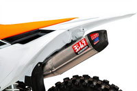 Yoshimura RS-12 Full Exhaust System Titanium Carbon Cap For Husqvarna FC 450 2022-2024