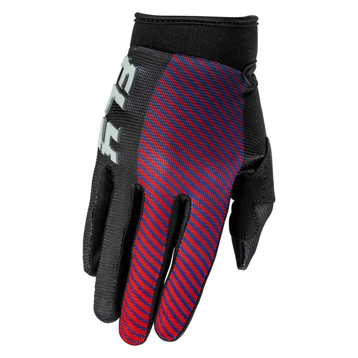 Fly Racing 2026 Motocross Gloves F-16 Youth  Black Red Purple