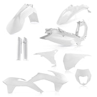 Acerbis Full Plastic Kit White For KTM EXC-F 520 2014-2015