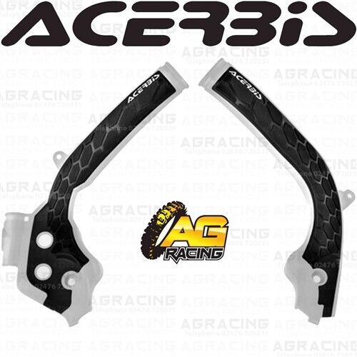 Acerbis X-Grip Frame Protector Guards White For KTM EXC 300 TPI 2018-2019