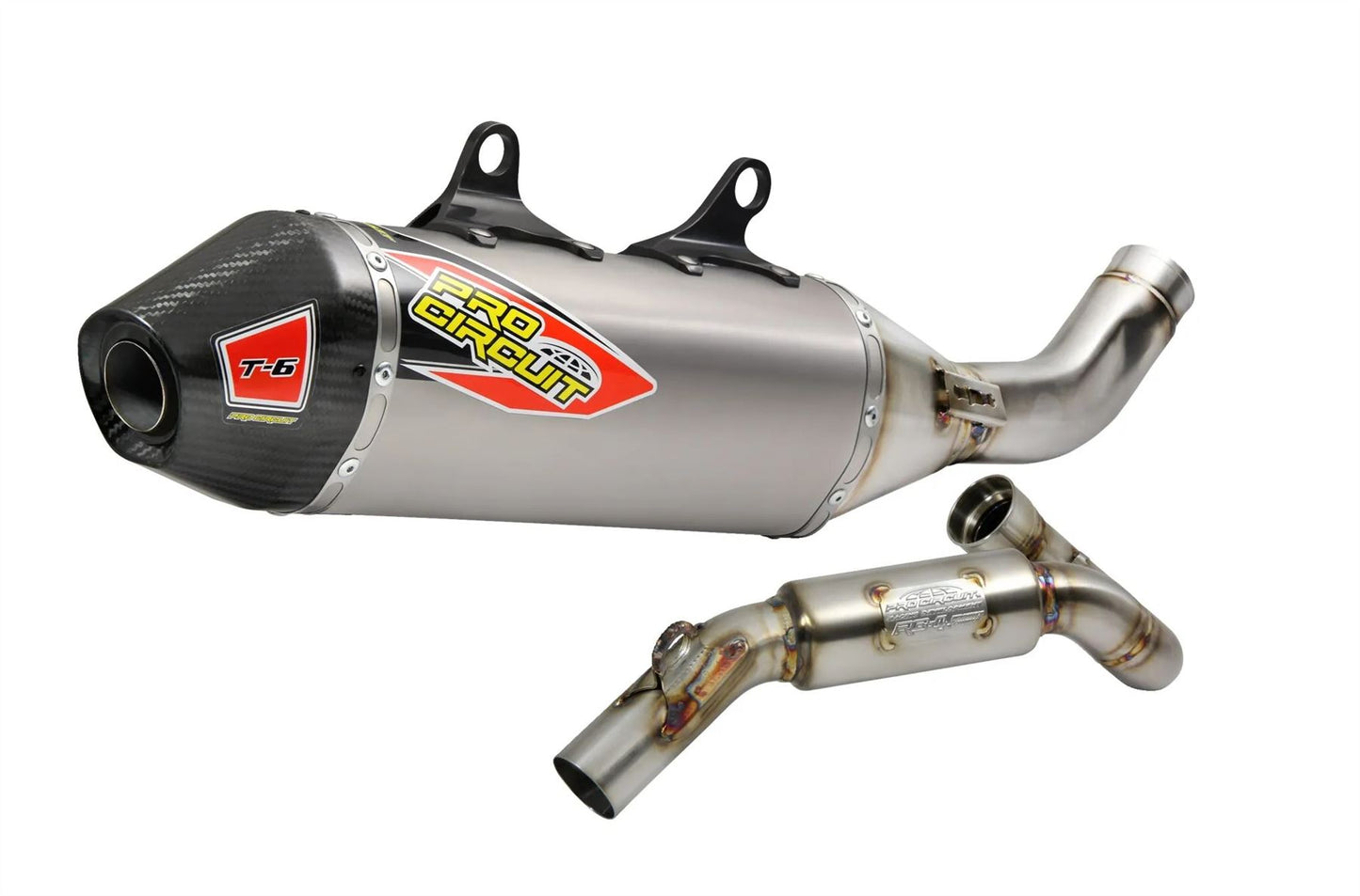 Pro Circuit T-6 Euro Stainless Exhaust System For KTM SX-F 450 2019-2020