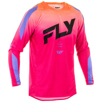 Fly Racing 2025 Motocross Combo Kit Evolution DST Pink Lavender Black