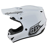 Troy Lee Designs 2025 SE4 Polyacrylite Helmet W/MIPS Mono White