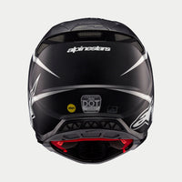 Alpinestars 2026 Supertech SM10 Ampress Black White Matt Motocross Helmet
