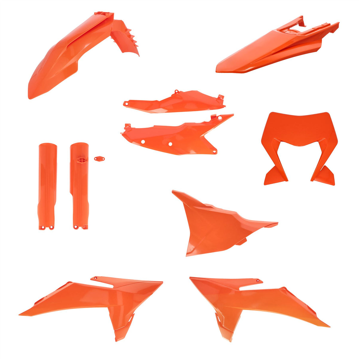 Acerbis Full Plastic Kit Orange 016 For KTM EXC 300 2026-2027