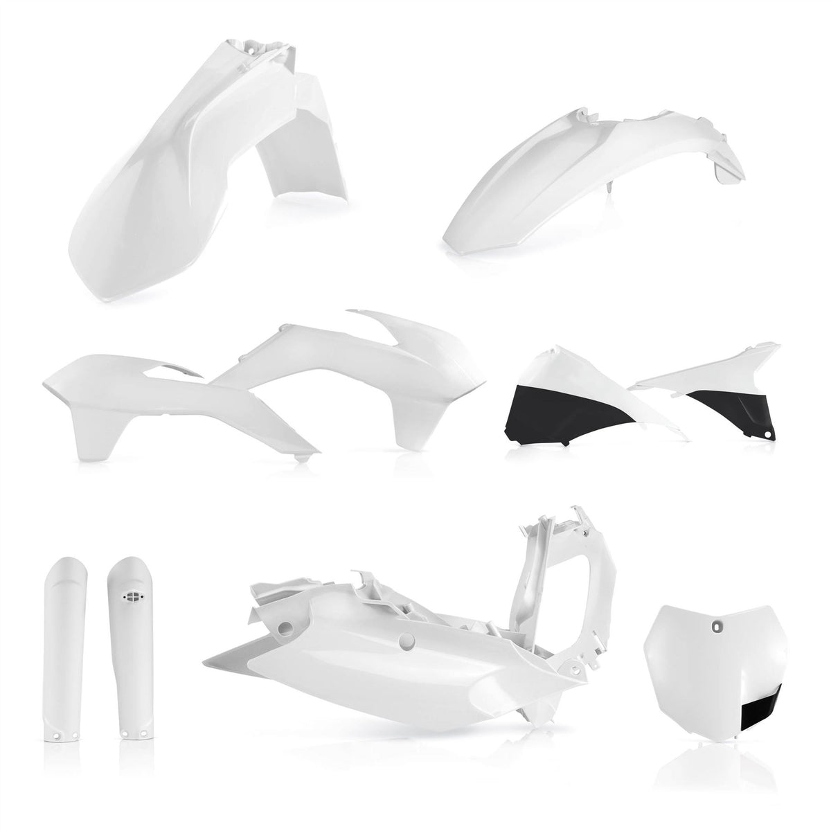 Acerbis Full Plastic Kit White For KTM SX-F 450 2015