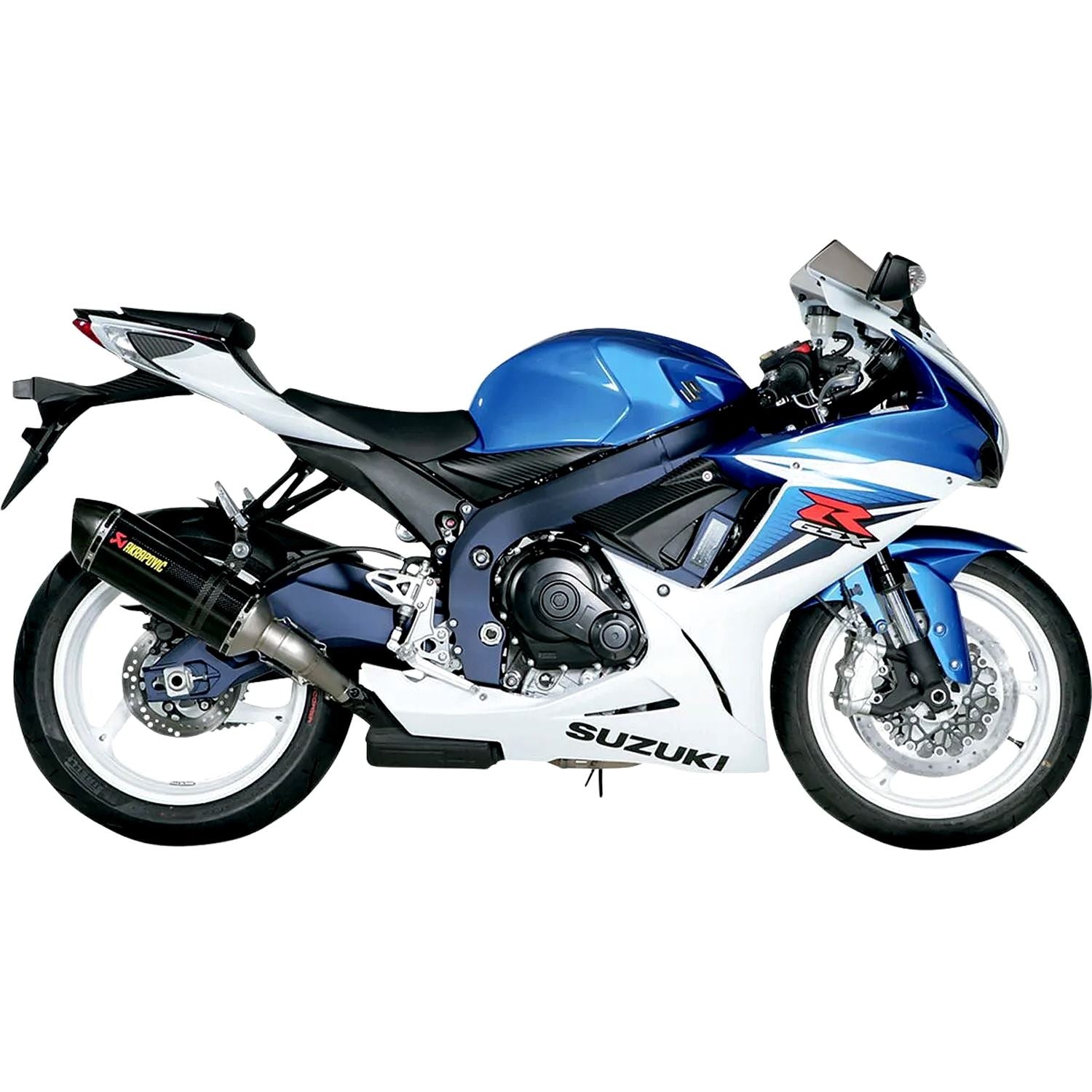 Akrapovic Carbon Fiber Line Slip On Silencer For Suzuki GSX-R 750 50th Anniversary 2014