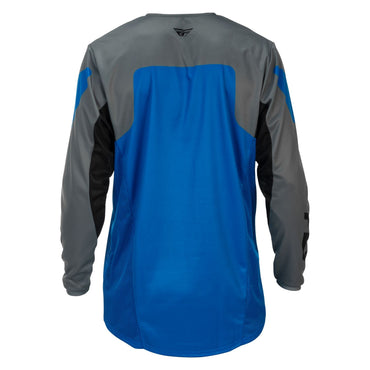Fly Racing 2026 Motocross Jersey Kinetic  Blue Grey Black