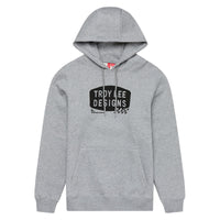 Troy Lee Designs Spring 2025 MX Stamp Hoodie Grey Heather