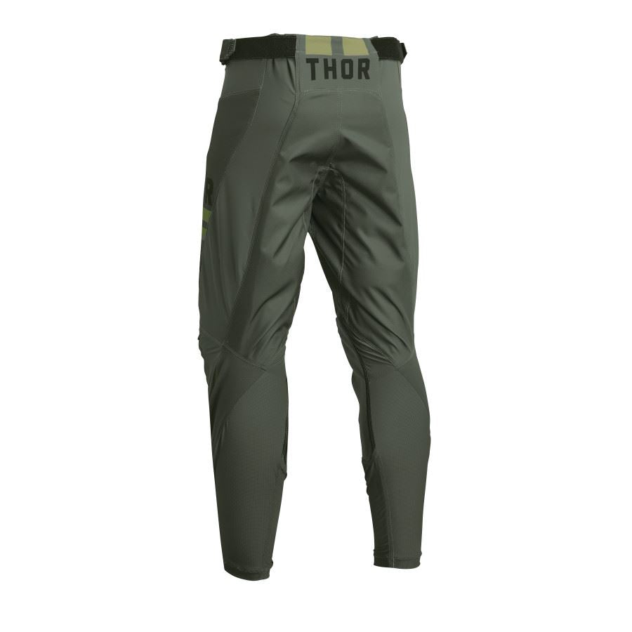 Thor Pulse Combat Army Green Motocross Pants CLEARANCE