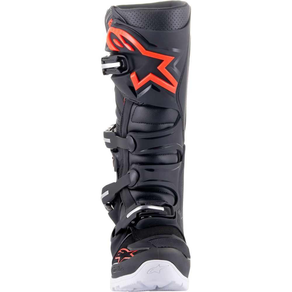 Alpinestars 2025 Tech 7 Enduro Boots Black Red Fluo