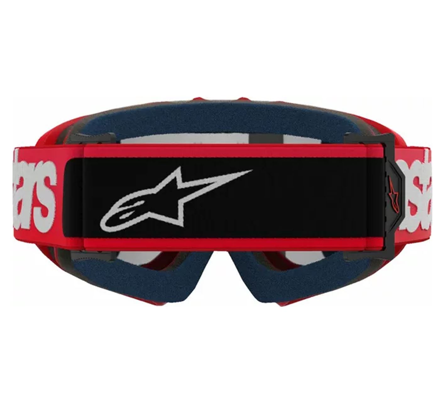Alpinestars 2025 Goggles Youth Vision Blaze Red Mirror Silver