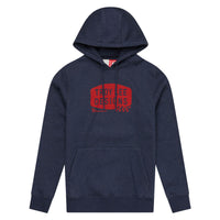 Troy Lee Designs Spring 2025 MX Stamp Hoodie Navy Heather