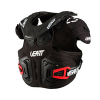 Leatt 2024 Fusion 2.0 Youth Neck Vest Brace Black