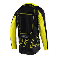 Troy Lee Designs SE Pro Jersey Drop In Black Glo Yellow