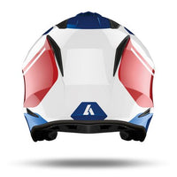 Airoh Trials Helmet 2024 TRRS Keen Blue Red Gloss
