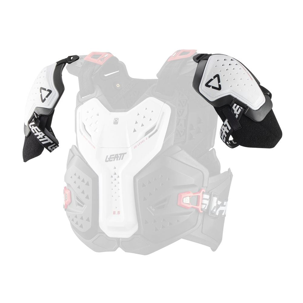 Leatt 2024 Shoulder Guards 6.5 PRO White