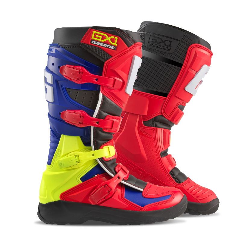 Gaerne 2025 MX Boots GX1 Evo Youth Red Multi