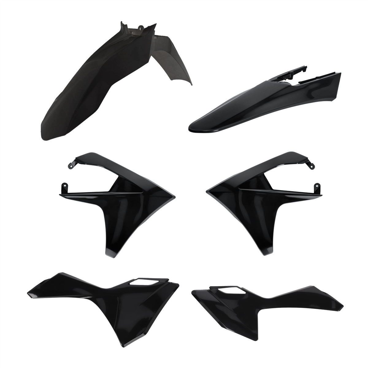 Acerbis Plastic Kit Black For Gas Gas MC 150 2024-2025