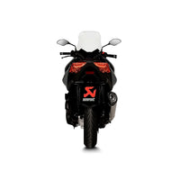 Akrapovic Stainless Steel Line Slip On Silencer For Yamaha XMAX 125 ASP X-Max Tech Max 2023-2024