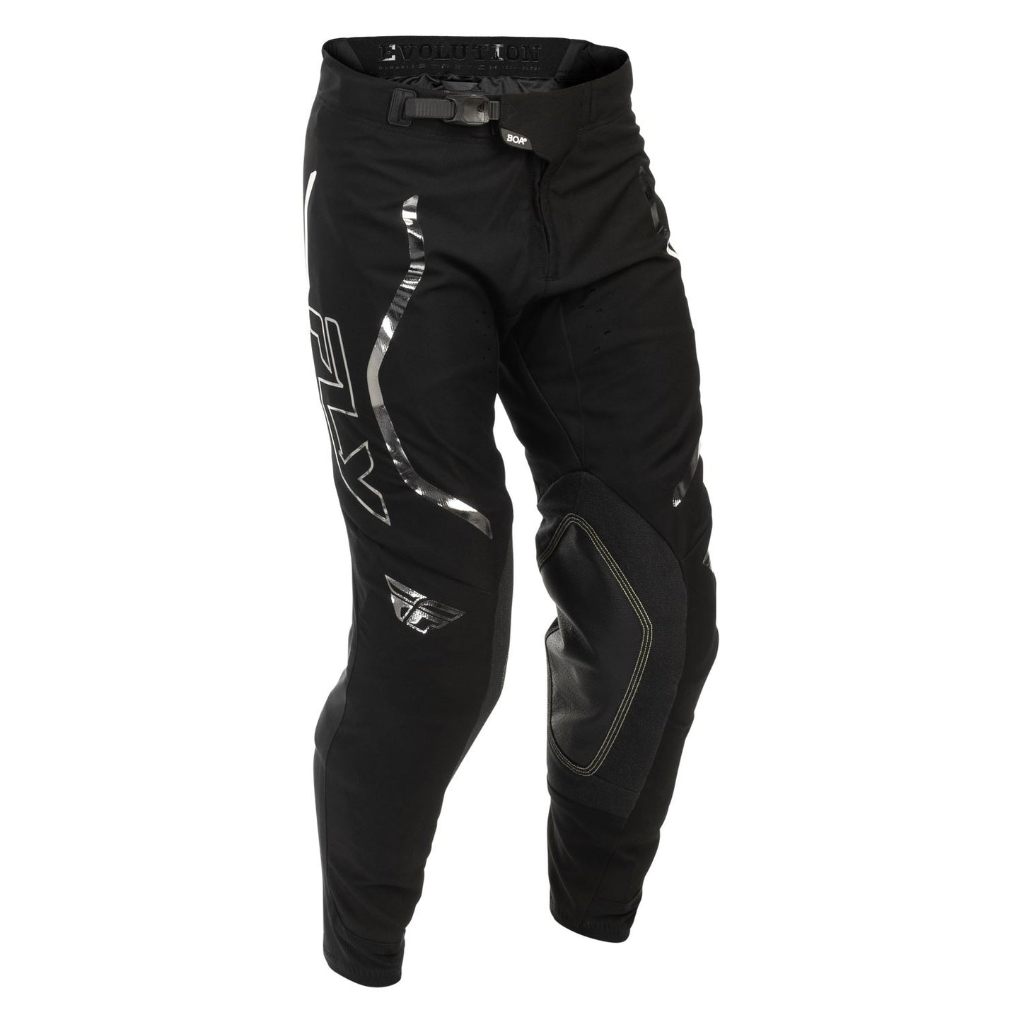 Fly Racing 2026 Motocross Pants Evolution DST Spark  Black Silver