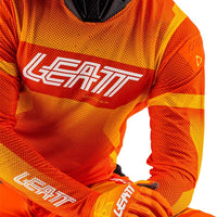 Leatt 2025 Motocross Combo Kit 5.5 Ultraweld IKS Flame