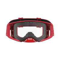 Alpinestars 2027 Supertech Vesta MX Goggles Chrome Red Clear