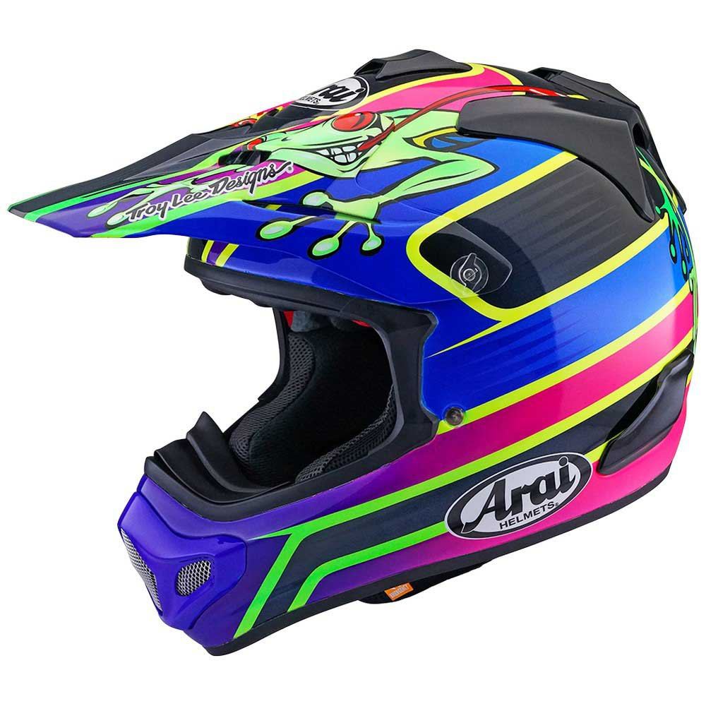 Arai MX-V Motocross Helmet Barcia Frog Blue