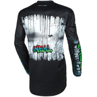 O'Neal 2024 Motocross Jersey Element Rancid Youth Black White