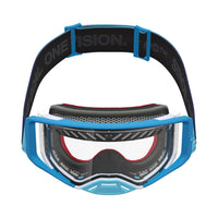 Alpinestars 2027 Supertech Dura Air Fluid MX Goggles Blue Fade Silver Clear