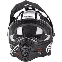 O'Neal 2025 Motocross Helmet SIERRA Torment Black White