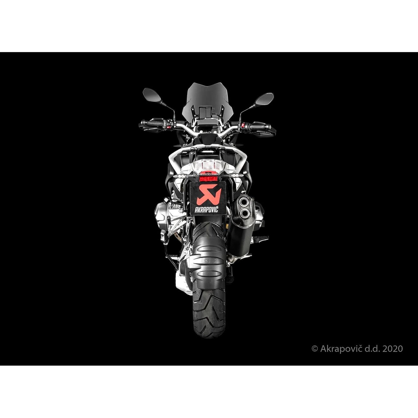 Akrapovic Titanium Black Line Slip On Silencer For BMW R 1250 GS ABS Adventure HP 2020