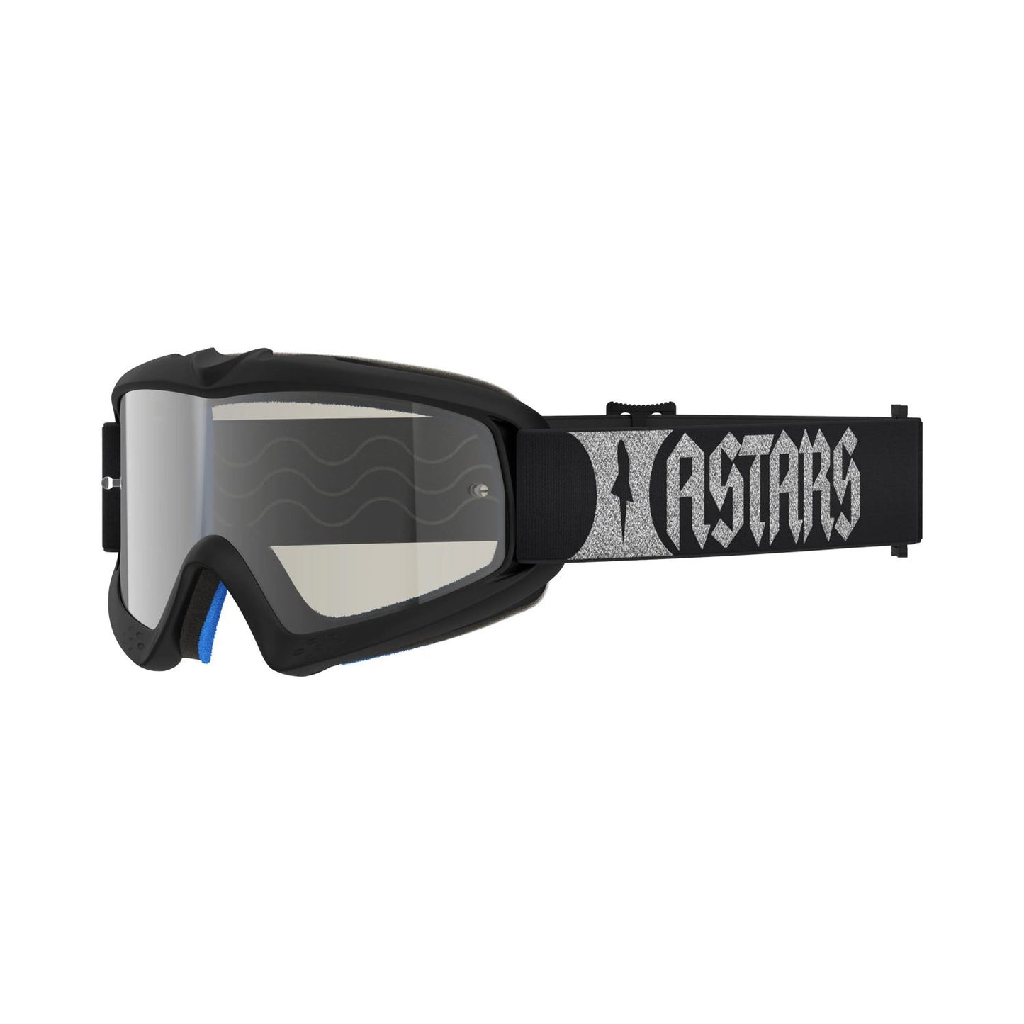 Alpinestars 2027 Youth Vision Atrox MX Goggles Black Mirror Silver
