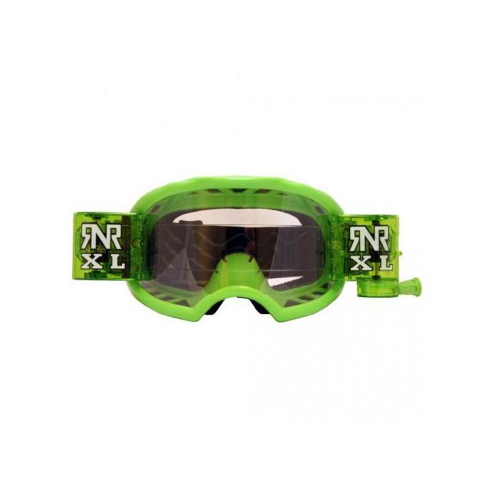 RNR Rip N Roll XL Colossus Roll Off Green Goggles