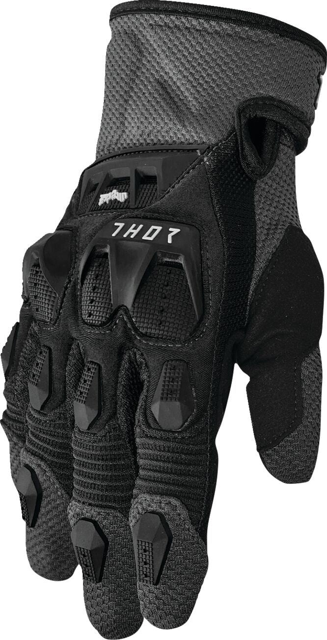 Thor 2026 Gloves Terrain Black Charcoal
