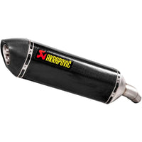 Akrapovic Carbon Fiber Line Slip On Silencer For Suzuki GSX-S 750 Z 2019-2023