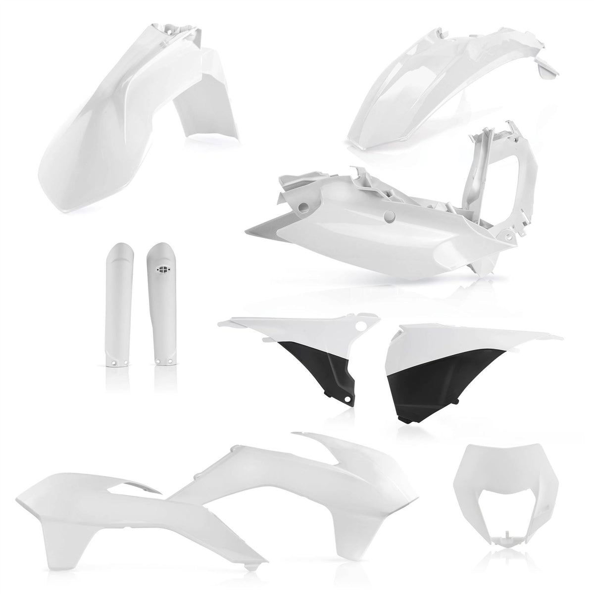 Acerbis Full Plastic Kit White 0021811.030